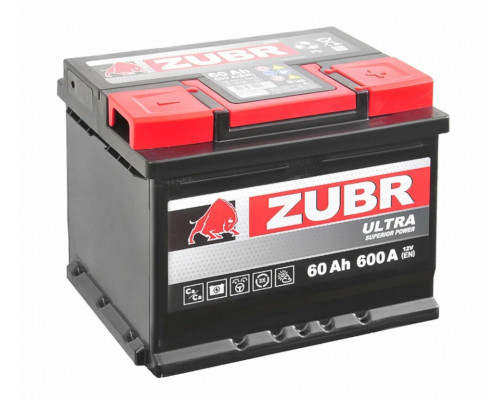 Аккумулятор ZUBR ULTRA 60 Ah О.П.