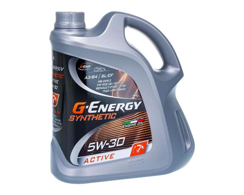 Моторное масло G-Energy Synthetic Active 5W30 4л
