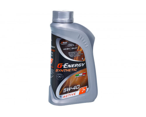 Моторное масло G-Energy Synthetic Active 5W40 1л