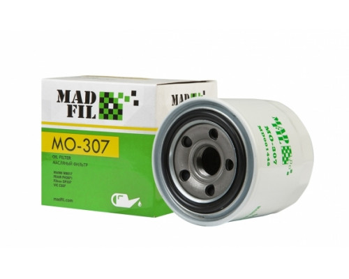 Ф. масл. Madfil MO-307 (W8017=SM121) Honda/Hyundai/Kia/Kia Ceed/Chery Tiggo 4,7,8