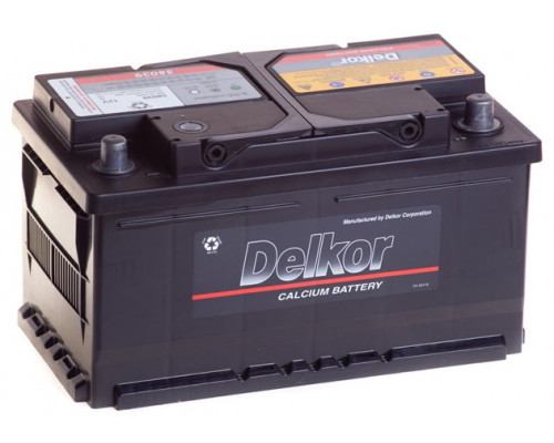 DELKOR 80Ah О.П. низкий