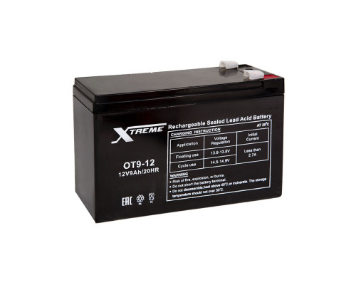 Xtreme VRLA 12v 9Ah OT9-12