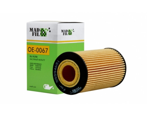 Ф. масл. Madfil OE-0067 (HU612/2X=SH4044) Chevrolet(GM)/Opel/Daewoo