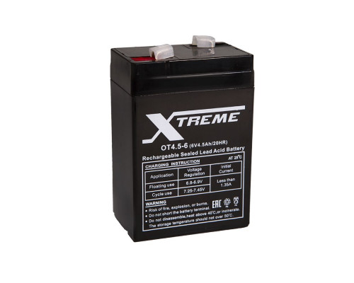 Xtreme VRLA 6v 4.5Ah OT4.5-6