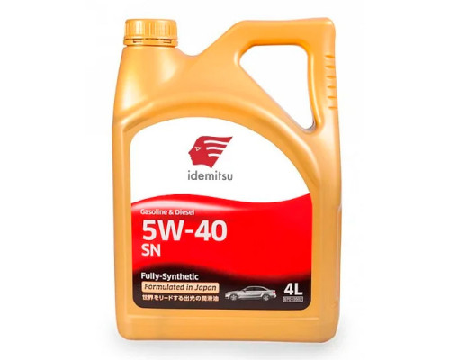 Моторное Масло Idemitsu Fully-Synthetic 5w40 API SN/GF (синт.) 4л