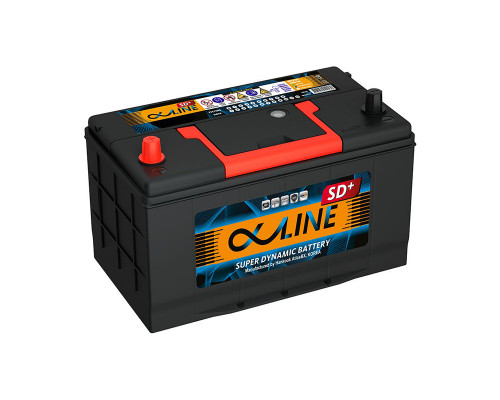 ALPHALINE SD 100Ah П.П. 115D31R