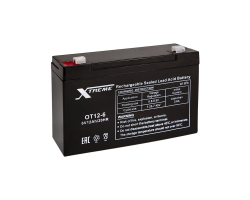 Xtreme VRLA 6v 12Ah OT12-6