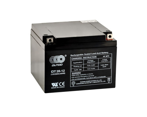 OUTDO VRLA 12v 28Ah OT28-12