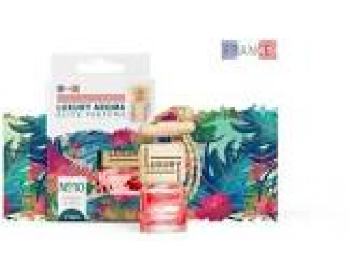 Освежитель - автопарфюм (ароматизатор) подвесной жидкий бочонок Luxury Aroma Elite Perfume №10 Fleur Narcotique