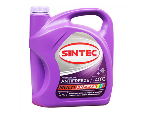 Антифриз SINTEC Multifreeze 5 кг