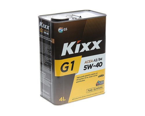 Моторное Масло Kixx Fully-Synthetic G1  5w40 API SP (синт.) 4л