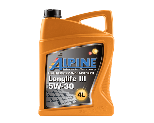 Моторное Масло Alpine Longlife III  5w30 C3 (синт.) 4л