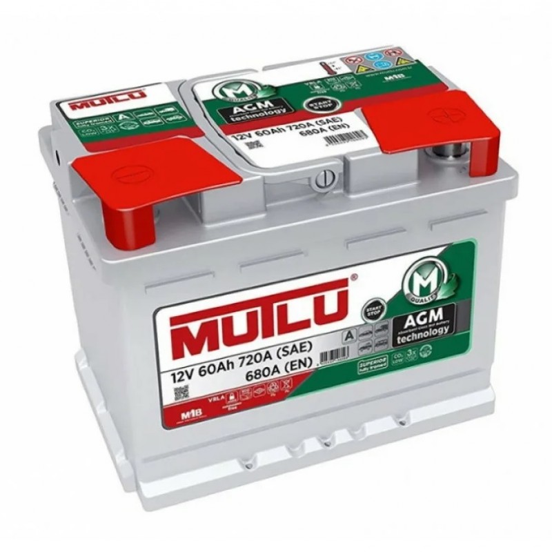 MUTLU AGM 60Ah О.П.