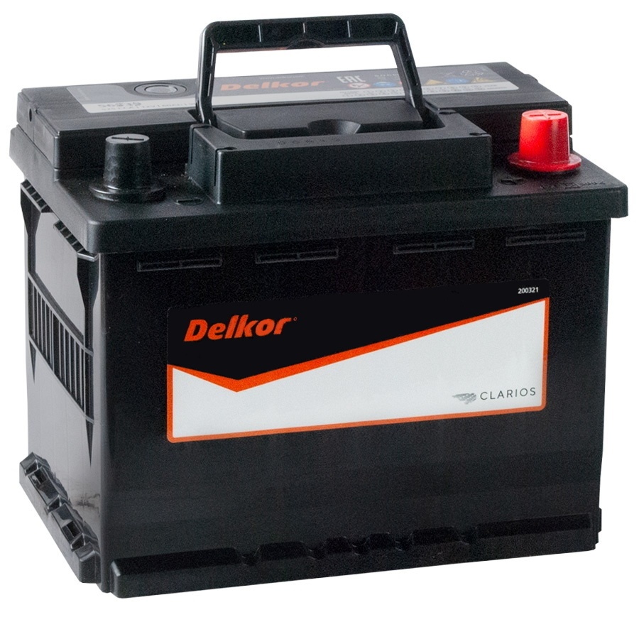 DELKOR 61 Ah низкий О.П.