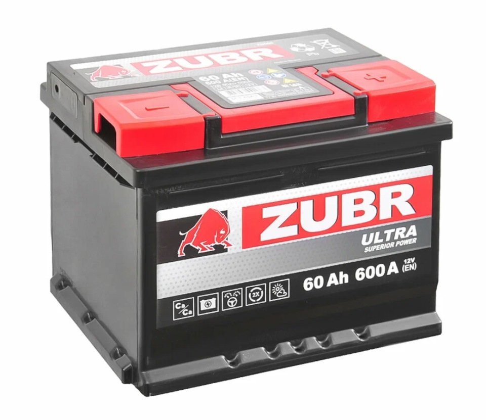 ZUBR ULTRA 60 Ah О.П.