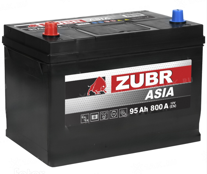 ZUBR ULTRA 95 Ah П.П.