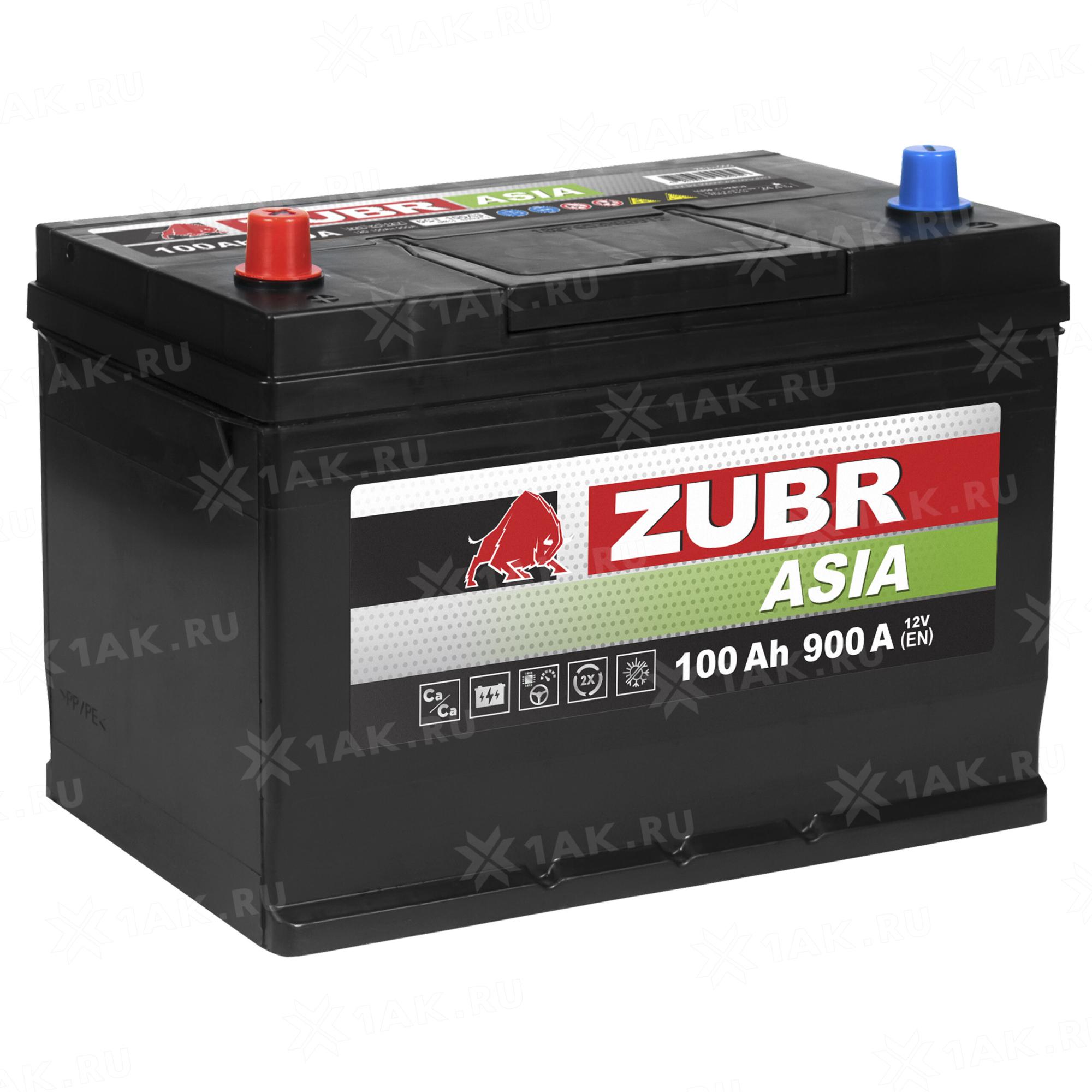 ZUBR PREMIUM 100 Ah П.П.