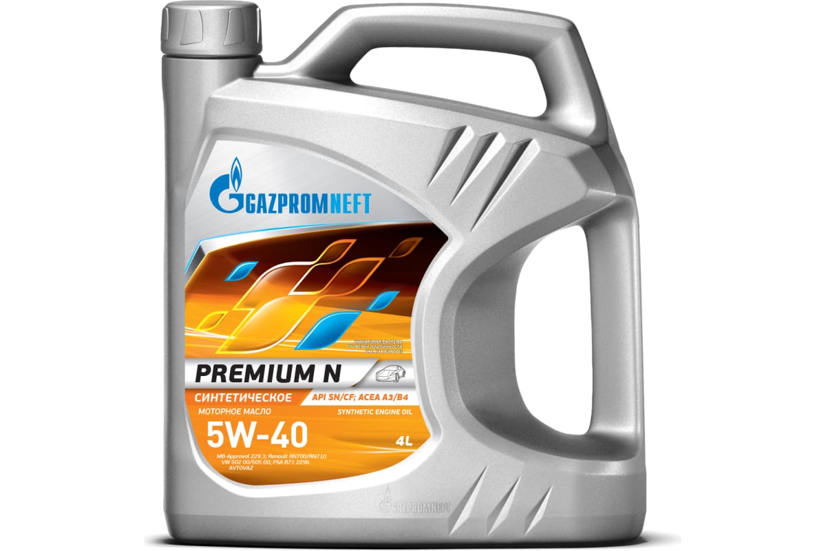 Моторное Масло Gazpromneft Premium N 5w40 4л