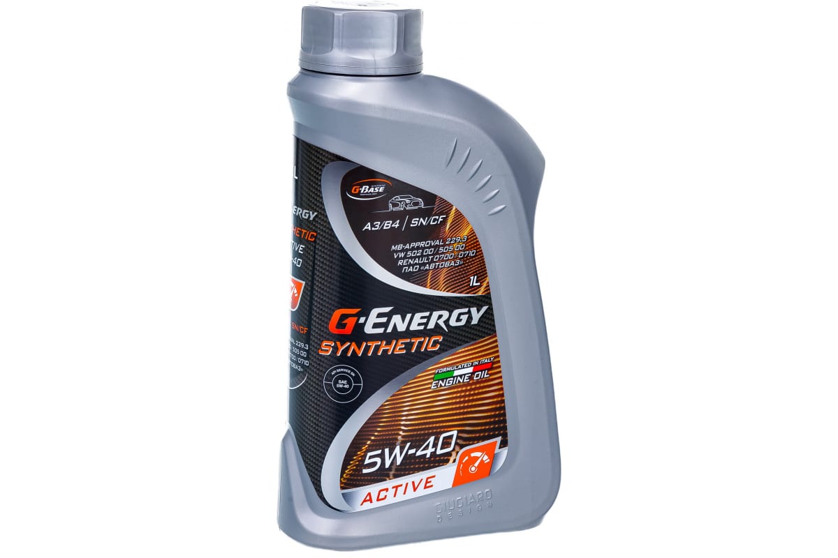 Моторное масло G-Energy Synthetic Active 5W40 1л