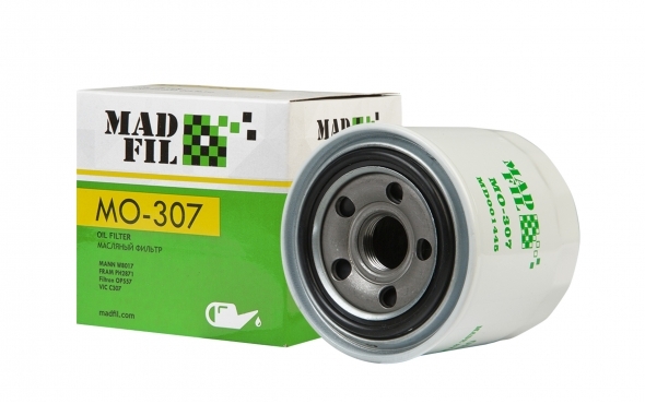 Ф. масл. Madfil MO-307 (W8017=SM121) Honda/Hyundai/Kia/Kia Ceed/Chery Tiggo 4,7,8