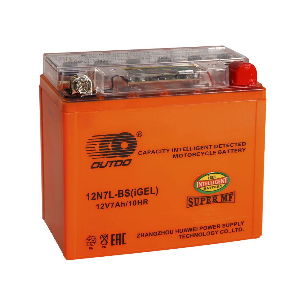 OUTDO moto 7Ah8Ah О.П. 12N7L-BS iGEL