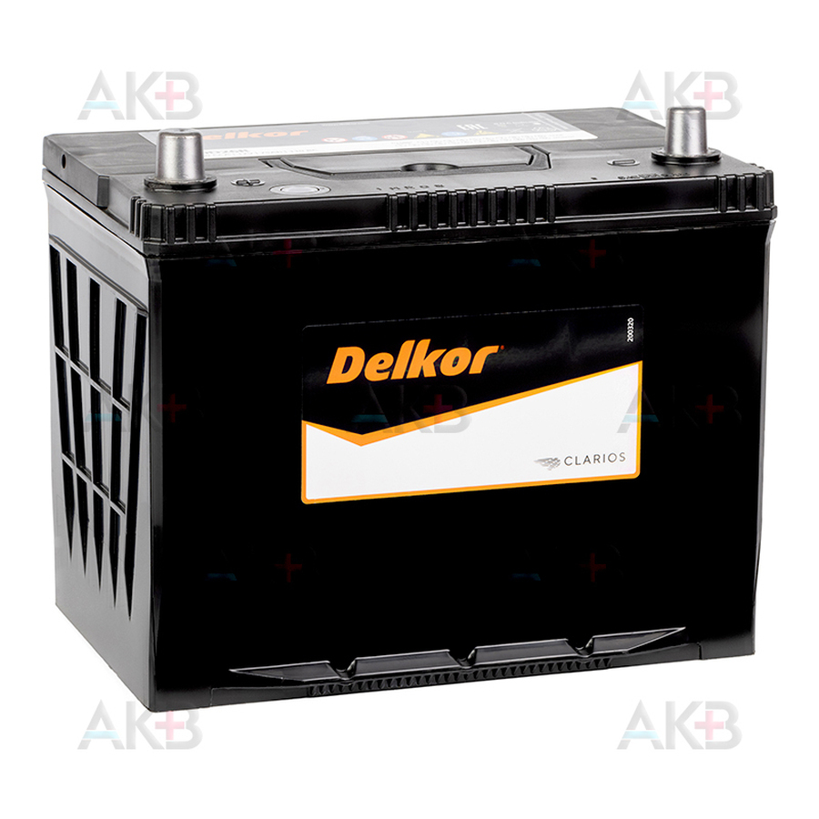 DELKOR 75Ah П.П. 80D26R