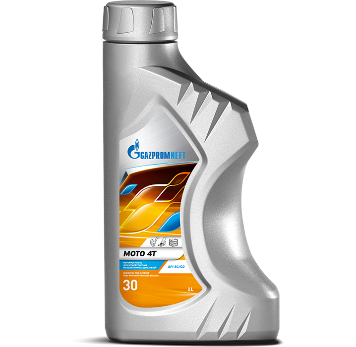 Масло для 4-х так. дв. Gazpromneft Moto 4T 30 1л