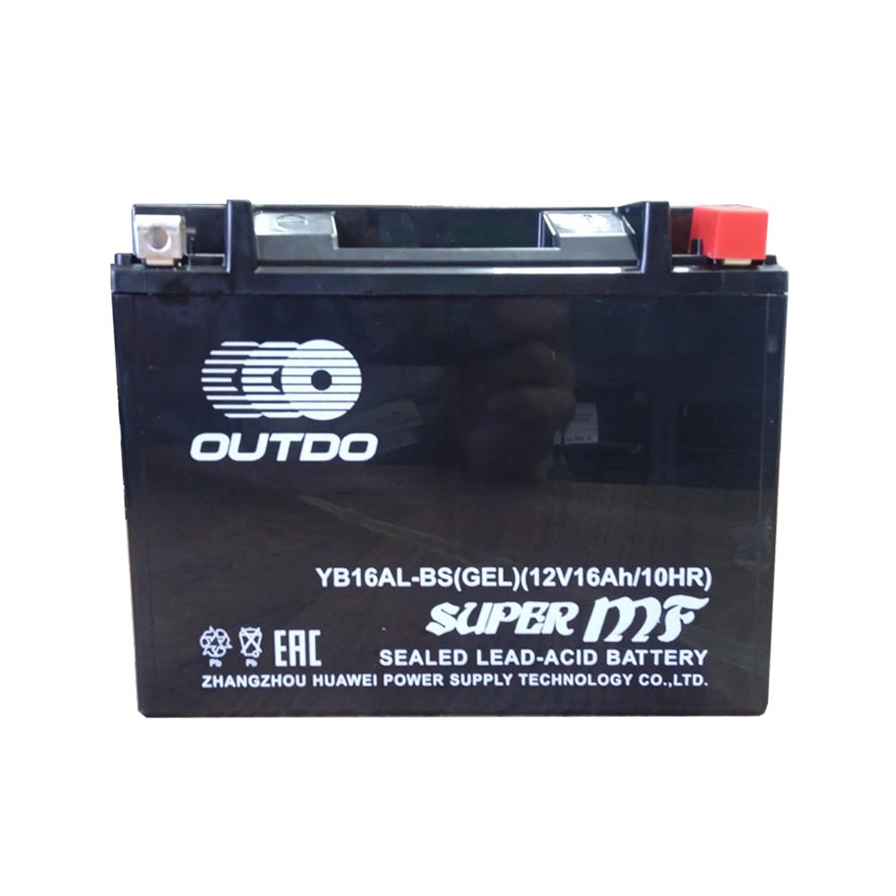 OUTDO moto 16Ah О.П. YB16AL- BS GEL