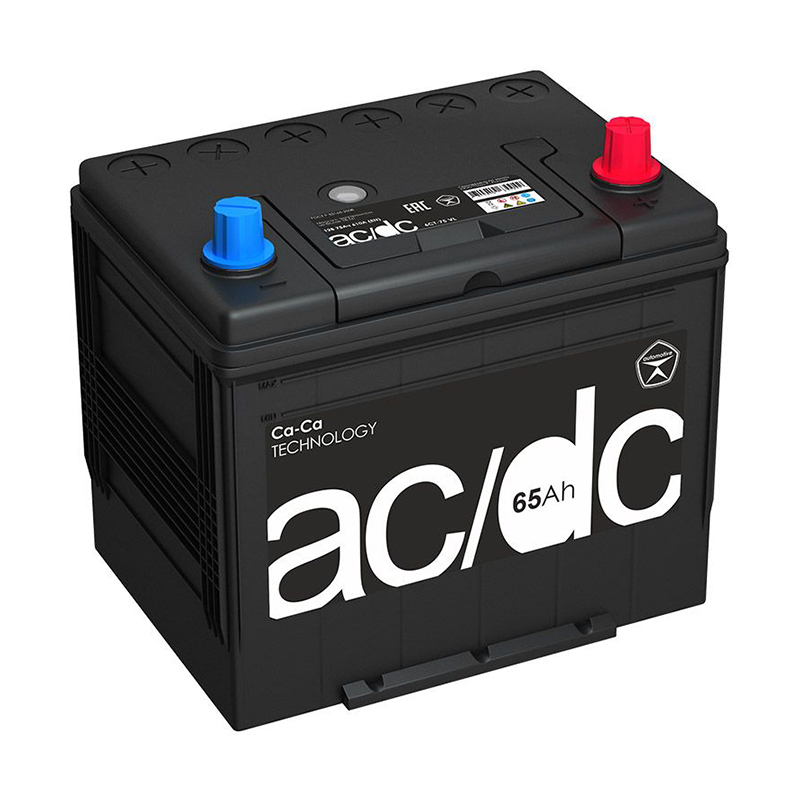 AC/DC 65Ah О.П. 75D23L