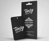 Освежитель (ароматизатор) подвесной картон Tensy эксклюзив Восторг