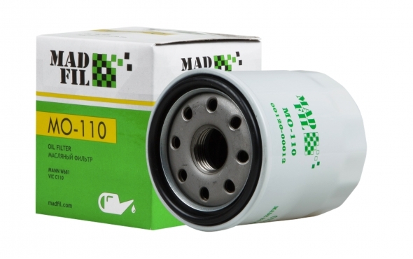 Ф. масл. Madfil MO-110 (W68/3=SM106) Geely Lifan/Smily/X60