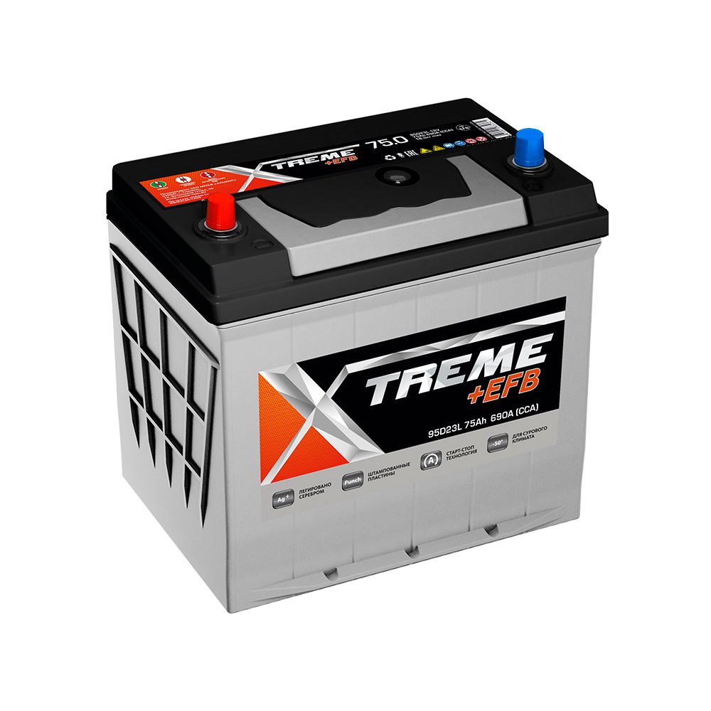 XTREME EFB 75Ah О.П.