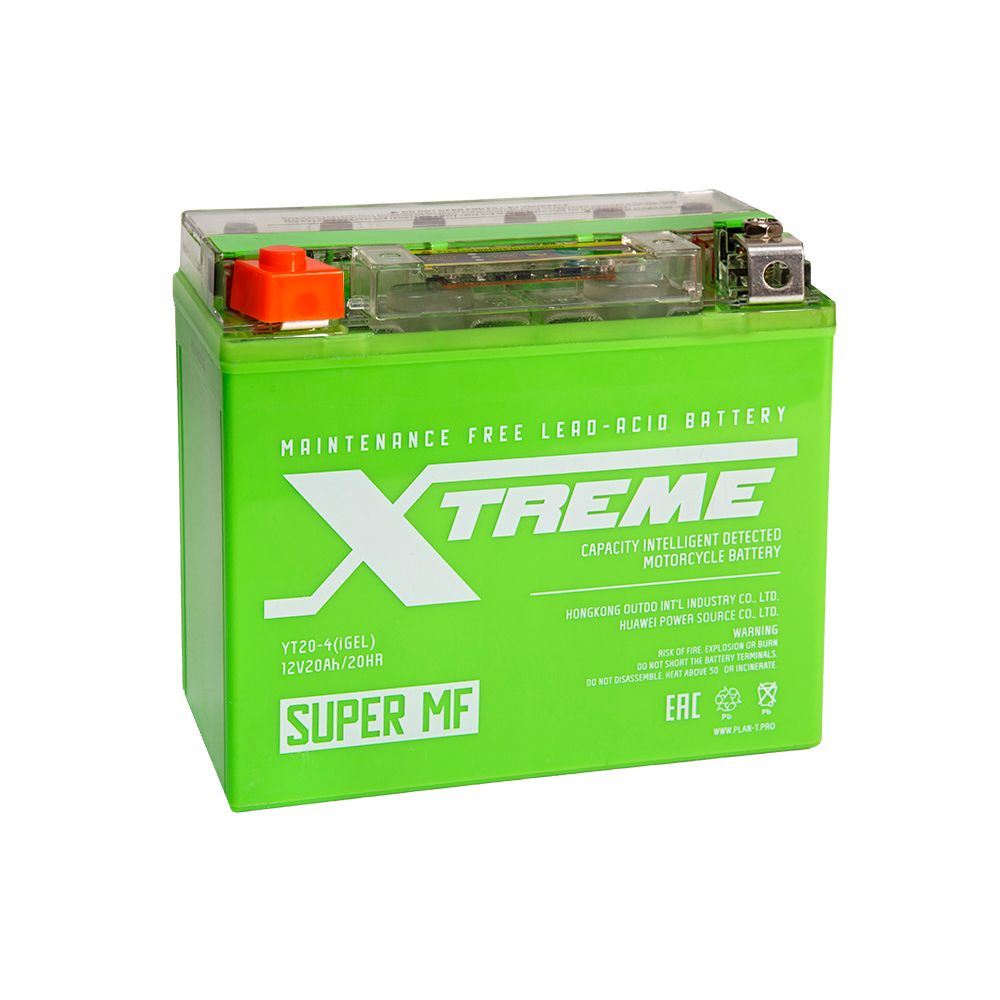 Xtreme moto 20Ah О.П. YT20L-4 iGEL