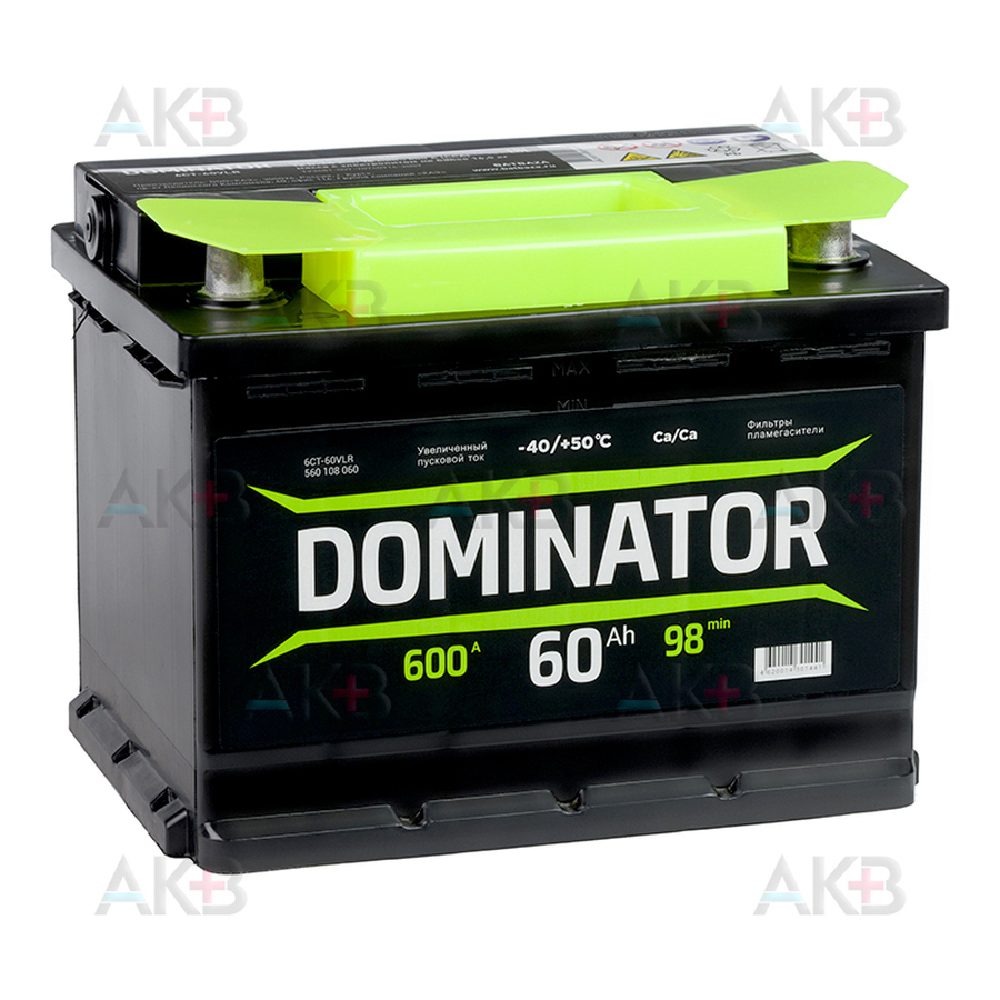 DOMINATOR 60Ah П.П.