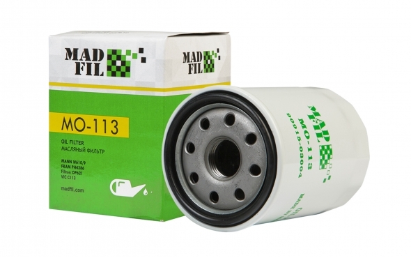 Ф. масл. Madfil MO-113 (W610/1=W610/9=SM106) Toyota Avensis/Rav4