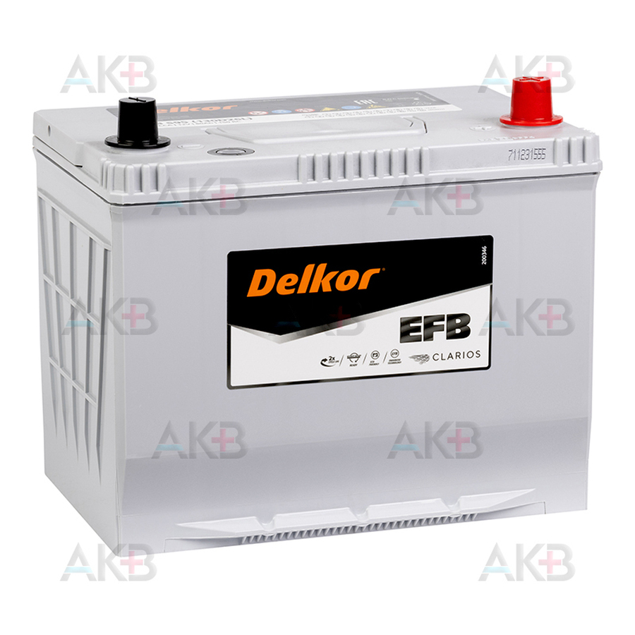 DELKOR EFB 80Ah О.П. 130D26L