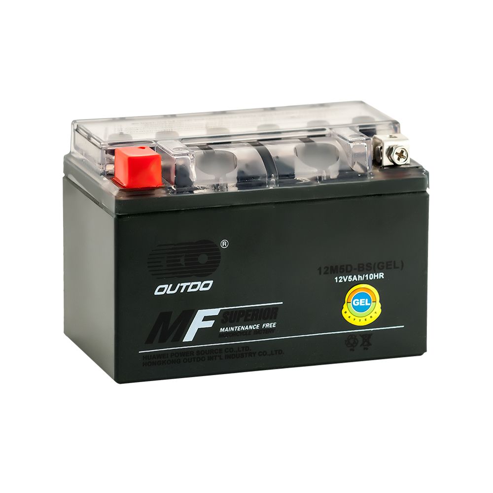 OUTDO moto 5,5Ah П.П. 12M5D-BS GEL