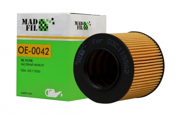 Ф. масл. Madfil OE-0042 (HU712/6X=SH4025) Skoda/VW Polo