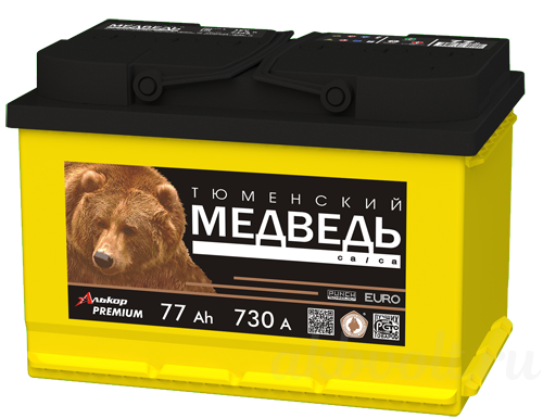 Тюменский медведь 77Ah О.П.