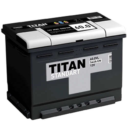 TITAN STANDART 60 Ah О.П.