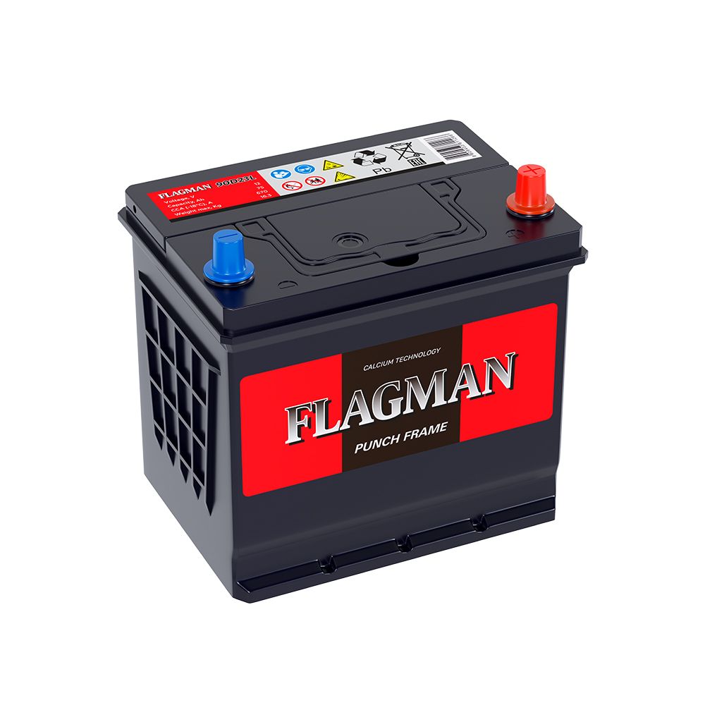 FLAGMAN 75Ah П.П.