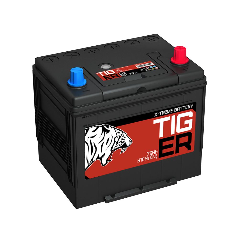TIGER RED 65Ah О.П. 75D23L