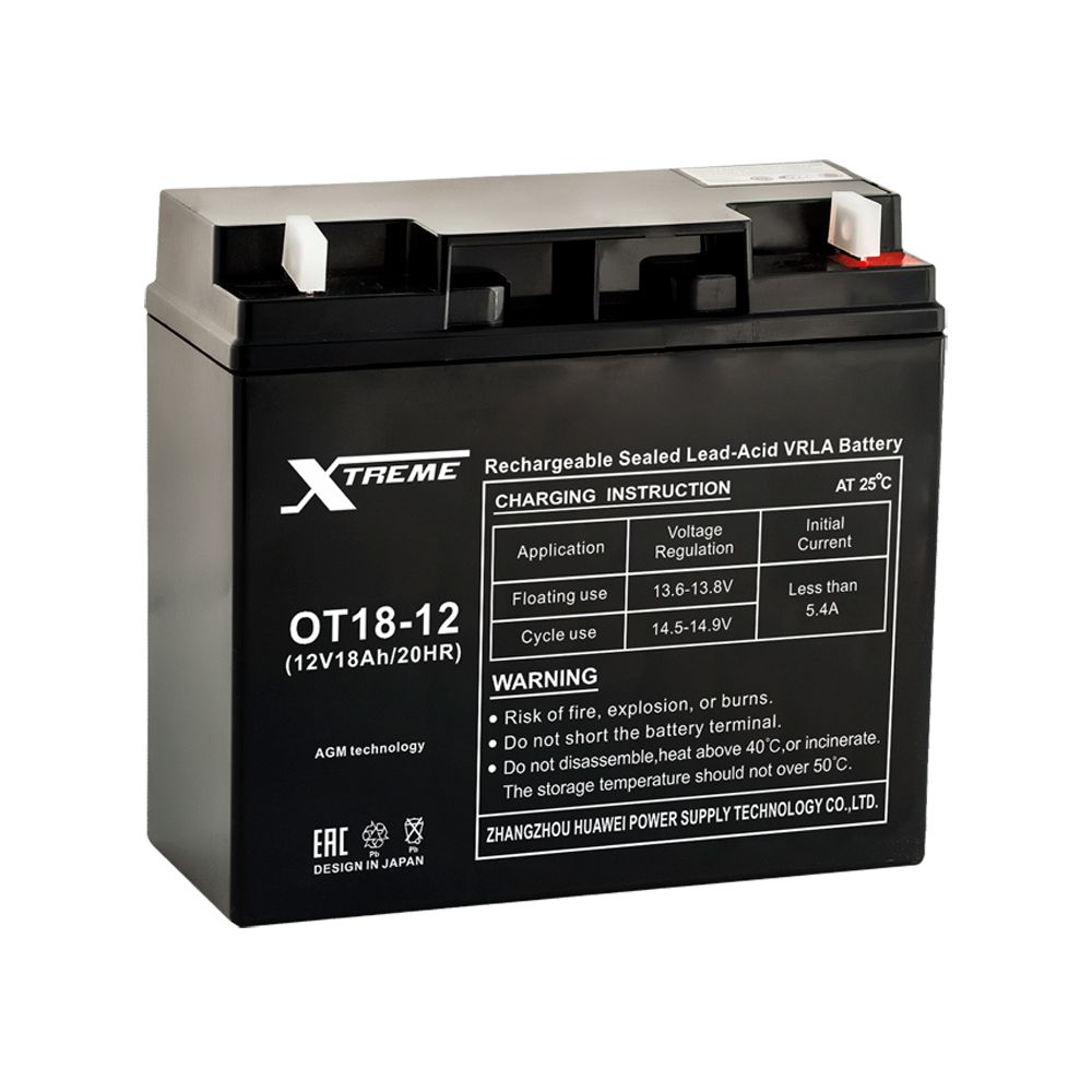 Xtreme VRLA 12v 18Ah OT18-12