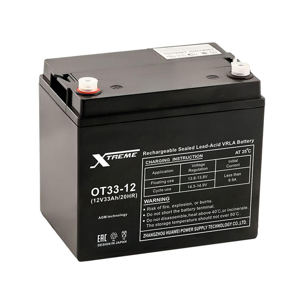 Xtreme VRLA 12v 33Ah OT33-12