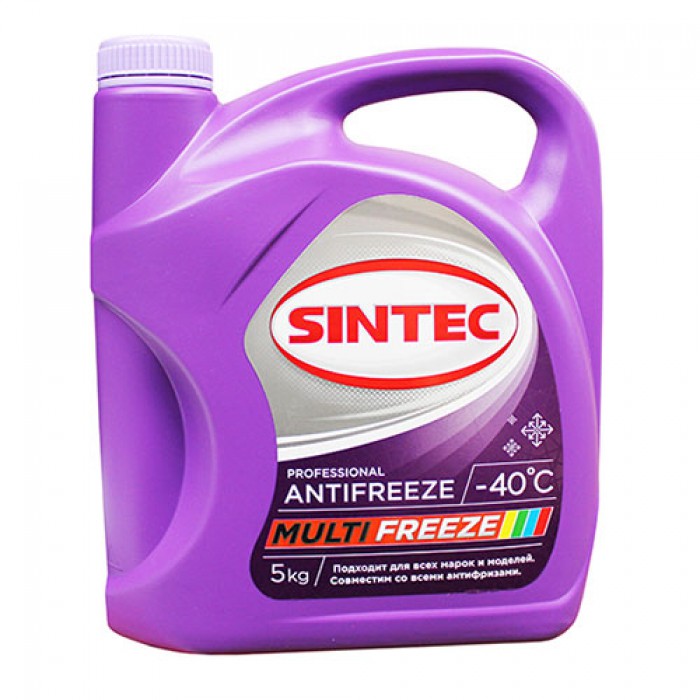 Антифриз SINTEC Multifreeze 5 кг