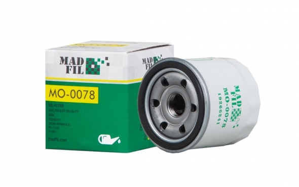 Ф. масл. Madfil MO-0078 (W6021) Chevrolet(Gm)/Daewoo Matiz
