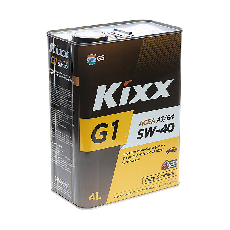 Моторное Масло Kixx Fully-Synthetic G1  5w40 API SP (синт.) 4л