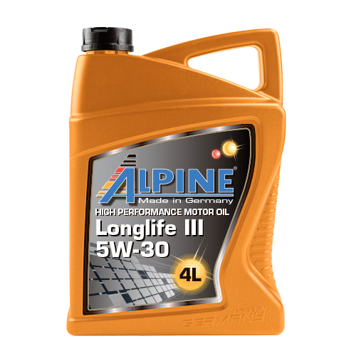 Моторное Масло Alpine Longlife III  5w30 C3 (синт.) 4л