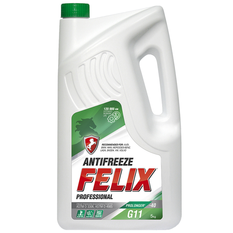 Антифриз Felix G11 Зеленый 5 кг