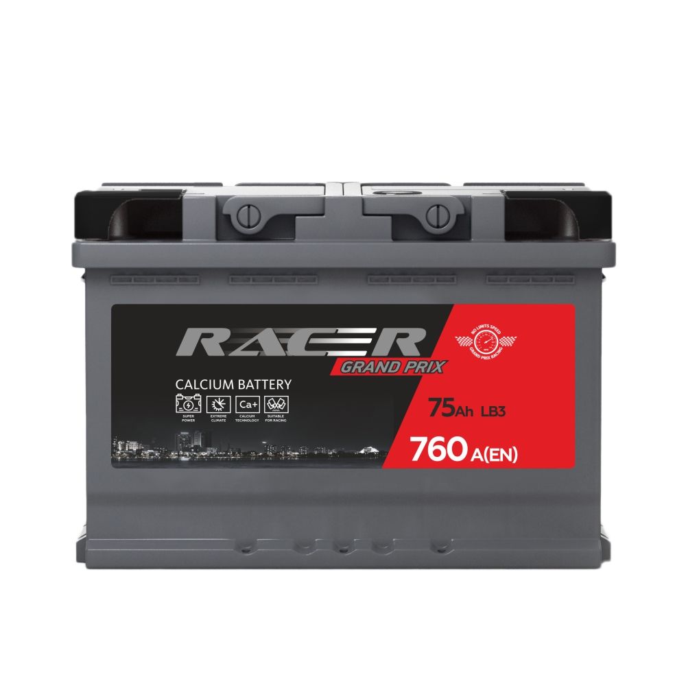 RACER Grand Prix 75Ah О.П. низкий